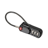TSA Padlock with Wire Rope