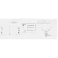 Twinlight auxiliary headlight set (high beam) incl. holder and cable chrome for Honda VT 600 C (1988-2000)