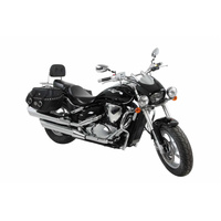 Twinlight auxiliary headlight set (high beam) incl. holder and cable chrome for Suzuki M 800 Intruder (2010-2012)