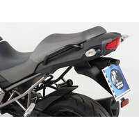 Passenger grab handles instead of the original luggage rack black for Kawasaki Versys 1000 (2012-2014)