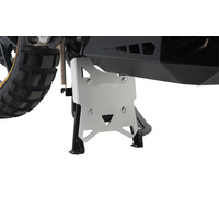 Silver protective plate for Hepco&Becker centre stand for Triumph Tiger Explorer 1200 XR/X/XC/X (2012-2015)