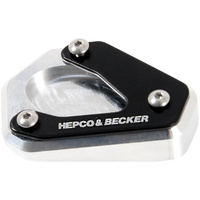 Side stand plate silver/black for Kawasaki Ninja 1100 SX / SE (2025-)