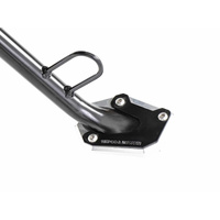 Side stand plate silver/black for Suzuki V-Strom 1050 / XT (2020-2022)