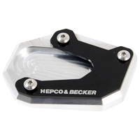 Side stand plate silver/black for Suzuki V- Strom 1050 (2023-)
