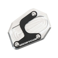 Side stand plate silver/black for Suzuki GSX-S 1000 GX (2024-)