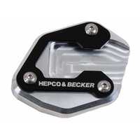 Side stand plate silver/black for Yamaha MT-09/SP (2021-2023)