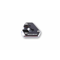 Side stand plate silver/black for Triumph Tiger 800 (2010-2014)