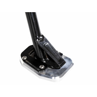 Side stand plate silver/black for Ducati Diavel 1260 / S (2019-2023)