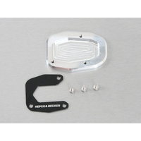 Side stand plate silver/black for Ducati Scrambler 800 (2019-2022)