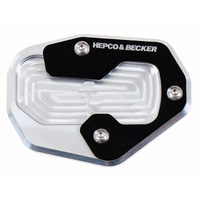 Side stand plate silver/black for Harley Davidson Pan America 1250 / Special (2021-)