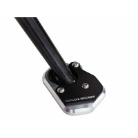 Side stand plate silver/black for Aprilia Tuono V4 (2021-)