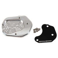 Side stand plate silver/black for Triumph Tiger Sport 660 (2022-2025) type code L101