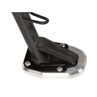Side stand plate silver/black for Ducati Desert X (2022-)