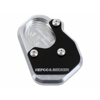 Side stand plate silver/black for Aprilia Tuono V4 Factory (2025-)