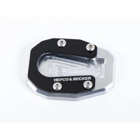 Side stand plate silver/black for Honda CRF 1100 L Africa Twin (2019-2023)