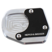 Side stand plate silver/black for Honda NC 750 X / DCT (2021-)