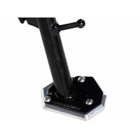 Side stand plate silver/black for Honda CBR 650 R (2021-2023)