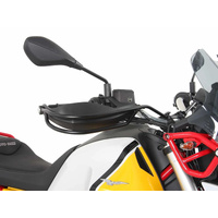 Grip guard for Moto Guzzi V 85 TT (2019-2023) set, black (left + right)
