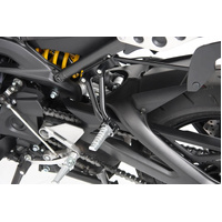 Passenger footrest lowering kit anthracite for Yamaha XSR 900 (2016-2021)