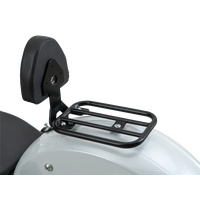 Driver's backrest with upholstery for combination with solo rack for Indian Scout Classic (2025-)