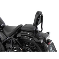 SISSY BAR WITHOUT LUGGAGE RACK (TUBE DESIGN) BLACK FOR HONDA CMX 1100 REBEL (2021-)