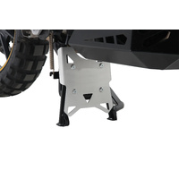 Silver protective plate for Hepco&Becker centre stand for Triumph Tiger Explorer 1200 (2016-2021)
