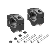 Handlebar riser for Honda CB 500 Hornet (2024 - ), 20mm high - Black