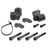 Handlebar riser for Kawasaki Z 900 / SE (2025-), 25mm high - Black