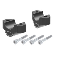 Handlebar riser 20 mm black for Yamaha XT 1200 Z Super Ténéré (2013-2020)
