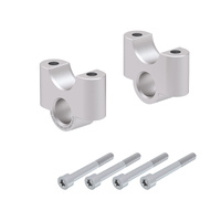 Handlebar riser 35 mm silver for BMW R 1250 GS (2018-2023)