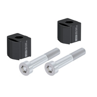 Handlebar riser for KTM 790 Adventure (2019-2021), 25mm high block - black