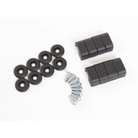 Mounting kit for Xtravel Basic universal holding plates to H&B tube sidecase carrier