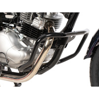 Glossy black engine guard for Kawasaki W230 / Meguro S1 (2025-)