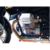 Engine guard black for Moto Guzzi Quota 1000 (1992-1998)/1100 ES (1998-2001)