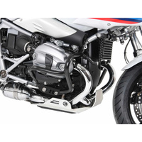 Black engine guard for BMW R nineT Pure (2017-2023)