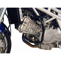 Engine guard black for Hyosung GT 650 Naked (2004-2007)