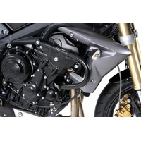 Engine guard black for Triumph Street Triple 675/R (2013-2016)