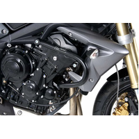 Engine guard black for Triumph Street Triple 675/R (2007-2012)