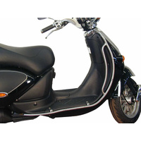 Engine protection bar - chrome for Aprilia Habana / Mojito (1999-2005)