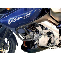 Engine guard black for Suzuki DL 1000 V-Strom (2002-2007)