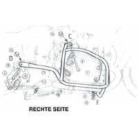Chrome engine guard for BMW R 850 R (2003-2006)/R 1150 R (2000-2006)