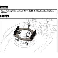 Tankring Lock-it 5 screw for selected Moto-Guzzi V7 models