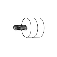 Silent block rubber mount 810653_00_01
