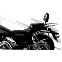 Sissybar without luggage rack chrome for Kawasaki EL 250 (1994)/EL 252 (1996-2003)