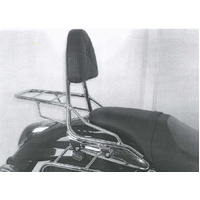 Sissybar without luggage rack chrome for Kawasaki VN 1500 (2002-2003)/1600 Mean Streak (2004-2008)