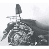 Sissybar without luggage rack chrome for Suzuki VZ 1600 Marauder/M 1600 Intruder (2004-2005)