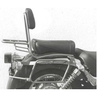 Sissybar without luggage rack chrome for Suzuki VL 125/250 Intruder (1999-2007)