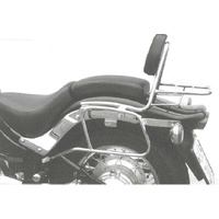 Sissybar without luggage rack chrome for Yamaha XVS 650 Drag Star (1996-2003)