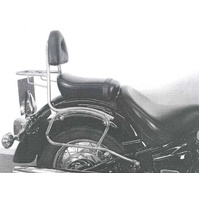 Sissybar without luggage rack chrome for Yamaha XVS 1100 A Drag Star Classic (2001-2007)