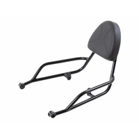 Sissybar without luggage rack black for Moto Guzzi V7 Special/Stone/Centenario (2021-2024)